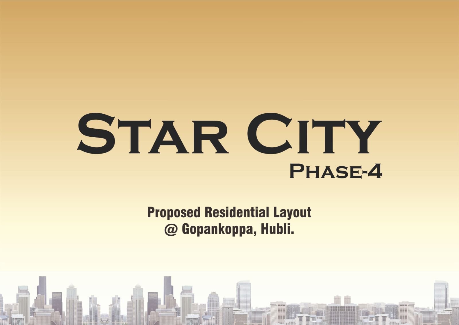 Nova City residential plot layout in Hubballi